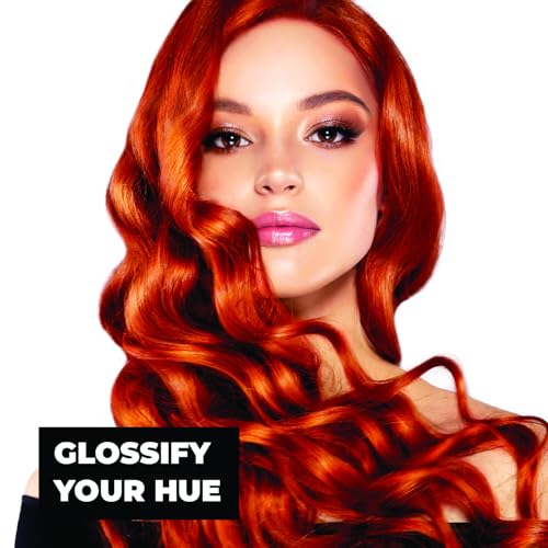 Image of Keracolor High Shine Tinted Hair Gloss, In-Shower Hair Glaze, Sheer Color-Enhancing Glossing Treatment, Auburn, 8 Fl Oz