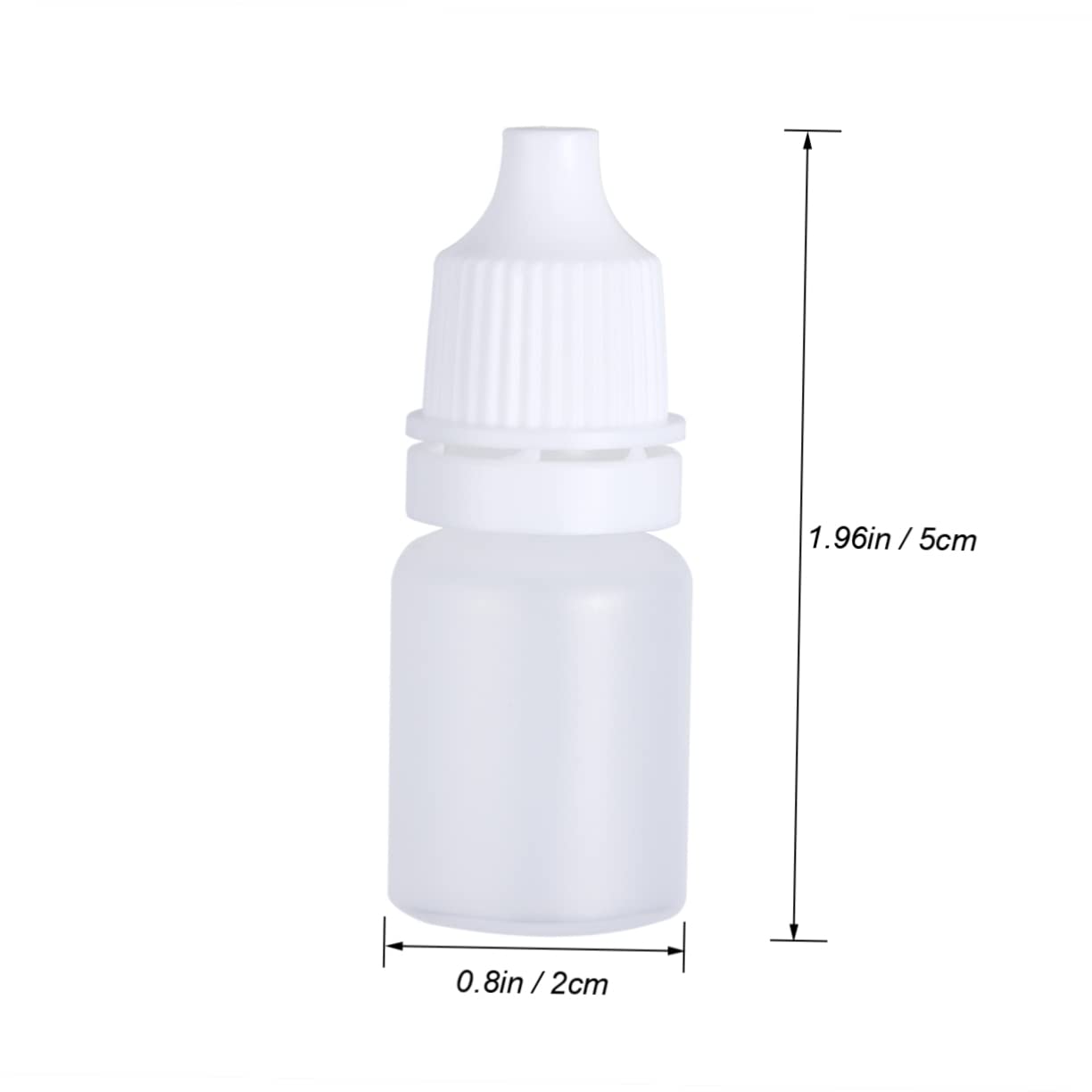FUNOMOCYA 5ml Squeezable Dropper Bottles Liquid Dropper Bottles for Eye Drops Travel Size