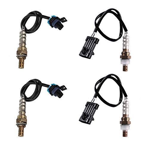 Set de 4 Sensores de Oxígeno GAM para Chevrolet Camaro y Pontiac