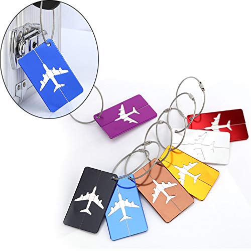 7 etiquetas de bagagem para viagem, etiqueta de bagagem de cruzeiro, etiquetas de bagagem de viagem