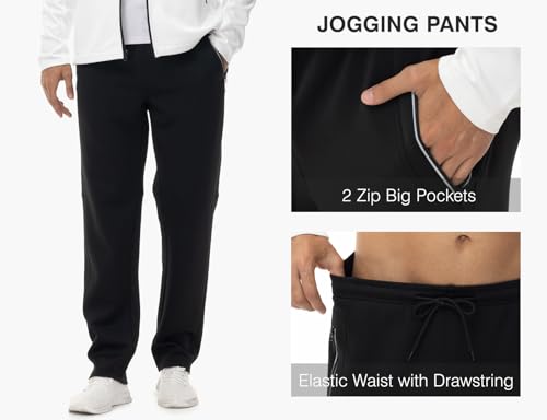Image of TBMPOY Men's Tracksuits Sweatsuits for Men Sweat Track Suits 2 Piece Casual Athletic Jogging Outfits Full Zip Sets