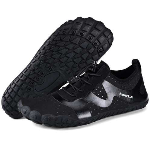 Image of Water Shoes for Men Barefoot Quick-Dry Aqua Sock Outdoor Athletic Sport Shoes for Kayaking, Boating, Hiking, Surfing, Walking