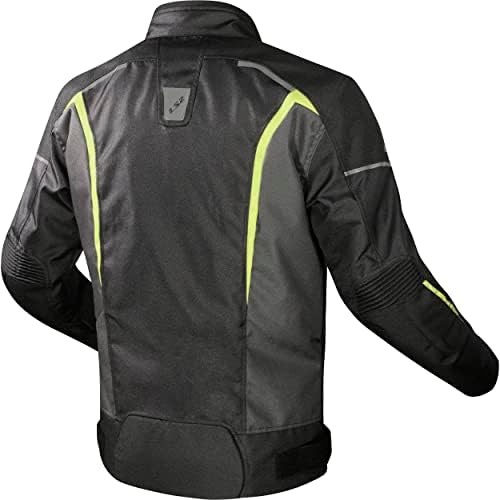Veste Moto LS2 Sepang Homme - Textile Imperméable Et Respirante Avec Protections CE Amovibles, Idéale Printemps/Automne/Hiver