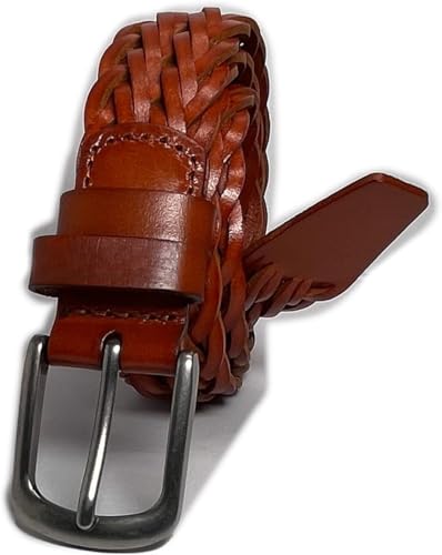 Womens&Mens Leather Braid Belt, W:3.0cm, Give yourself a gift, To husband, wife, friends, lover2