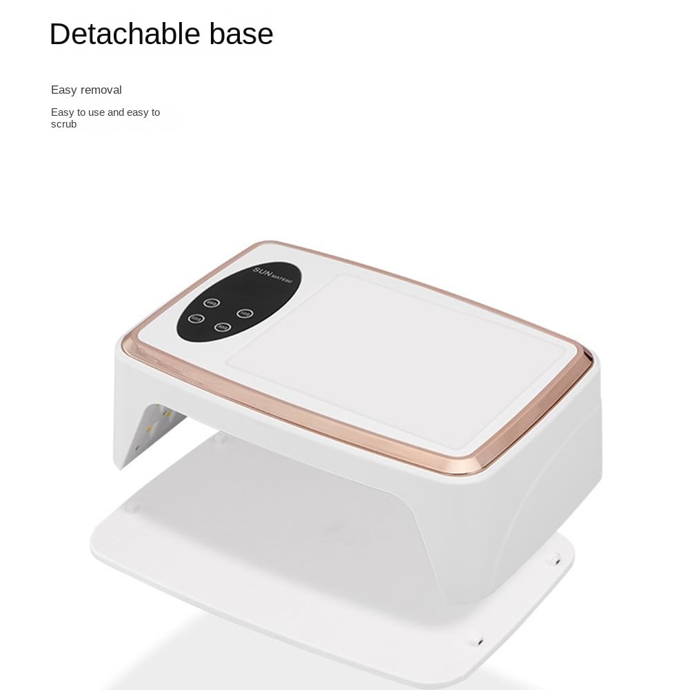 Geuxe 380W Nail Dryer 90 Leds Nail Dryer UV Lamp for Curing All Gel Nail Polish Motion Sensing Manicure Pedicure US PLUG