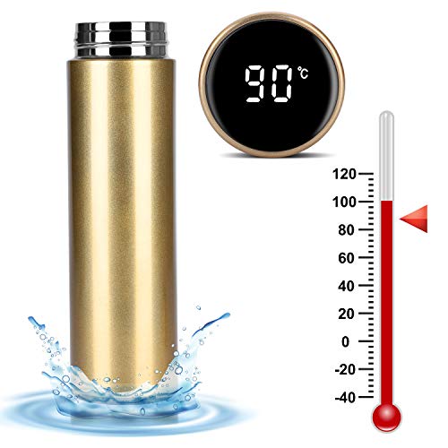 Smart Thermos Bottle Temperature Display