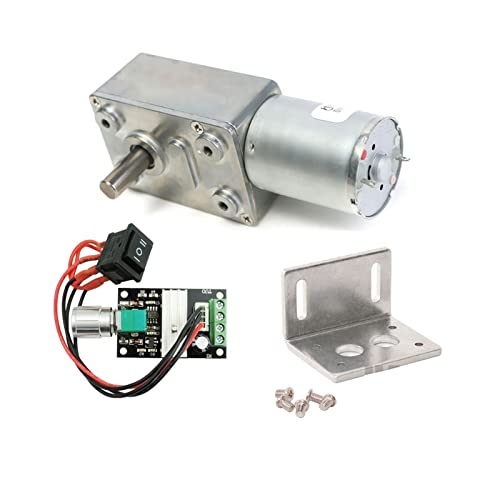Motor de engranaje de metal para persianas y proyectos domésticos DC 12V 3