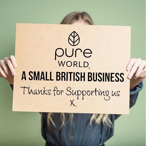 Pure World Natural Castor Oil 100ml. Cold & Freshly Pressed 100% Pure and Undiluted Hexane Free for Eyebrows, Nails, Beard, Hair, Eyelash Growth Cruelty Free Food Grade - Image 7