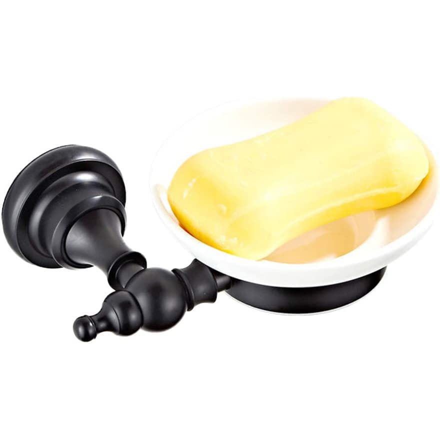 Porte-savon rétro laiton noir YangRy pour sublimer votre rituel bien-être