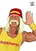 Hulk Hogan Costume Wig & Mustache Kit for Adults - Men's Hulkamania Costume Accessory Set - Officially Licensed