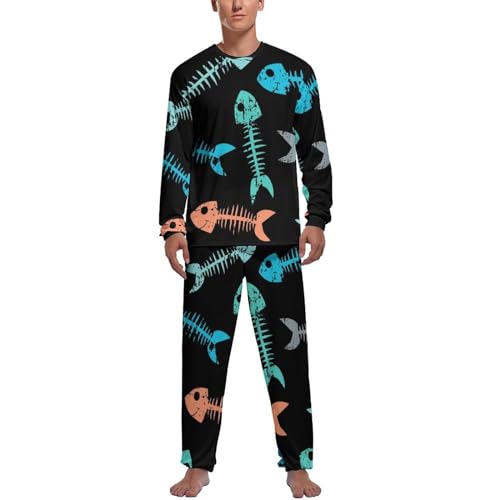 Pyjama homme manche longue idéal pour les soirées d'hiver et détentes cocooning