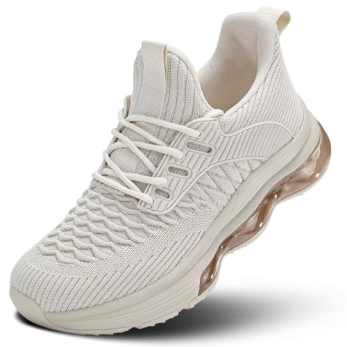 Image of Womens Slip On Walking Shoes Air Running Casual Fashion Tennis Sneakers Comfortable Non Slip Work Athletic Trainers