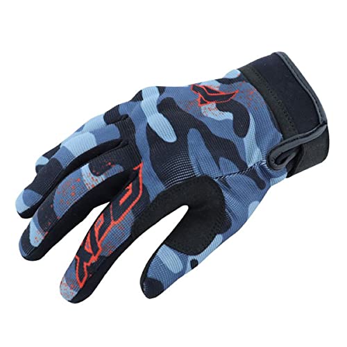 Gants printemps-été ADX Vista noir-camo taille 8 S homologués CE