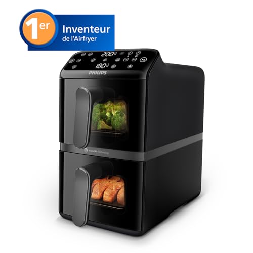 Philips Airfryer Série 4000 VerticalDuo 10L