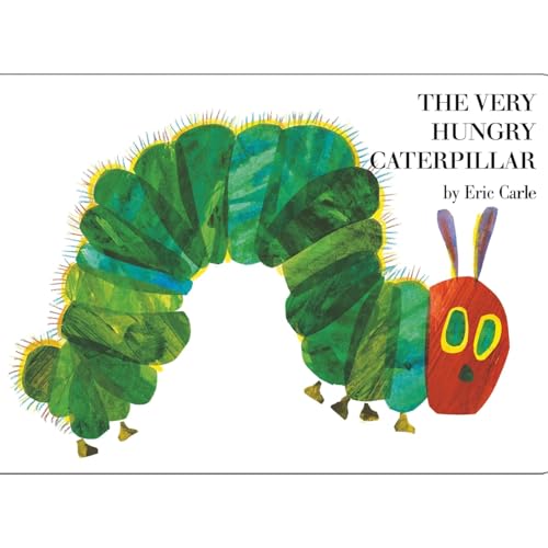 Page de couverture de The Very Hungry Caterpillar by Eric Carle, Book Summary, Podcast, English