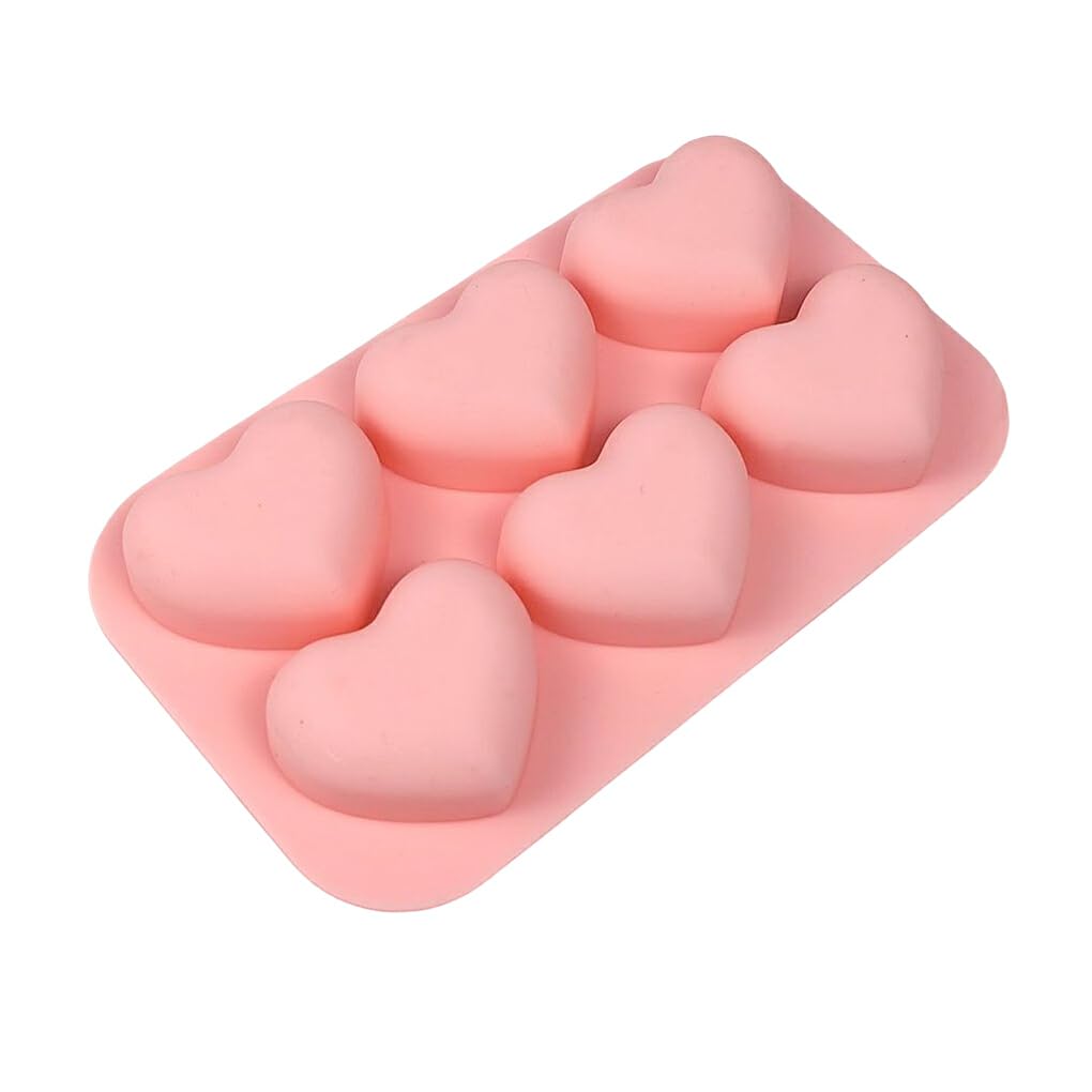 Stampo In Silicone A Forma Di Cuore Con 6 Fori Per Budino Di Gelatina Di San Valentino 90524066
