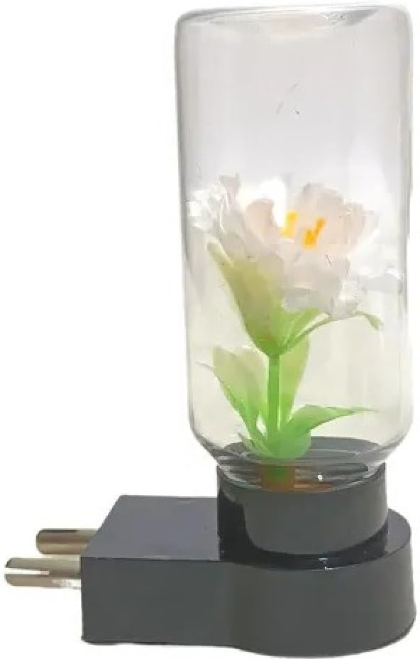 ElecseraElecsera Led Night Umbrella Shape Hanging Lights Night Lamp (6.5 cm, Multicolor)