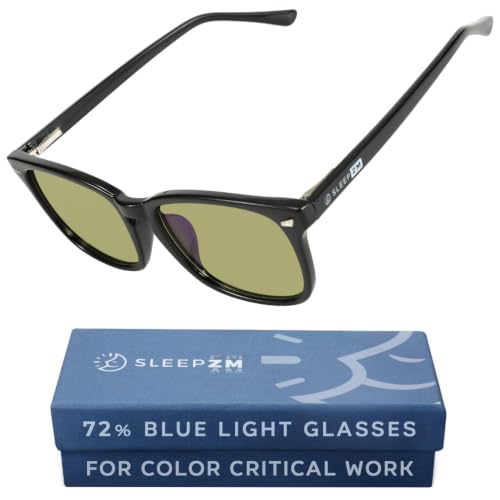 Image of Sleep ZM Blue Light Blocking & Light Sensitivity Glasses - 14 Lens Types for Comfort, Relaxation, Sleep & Relief