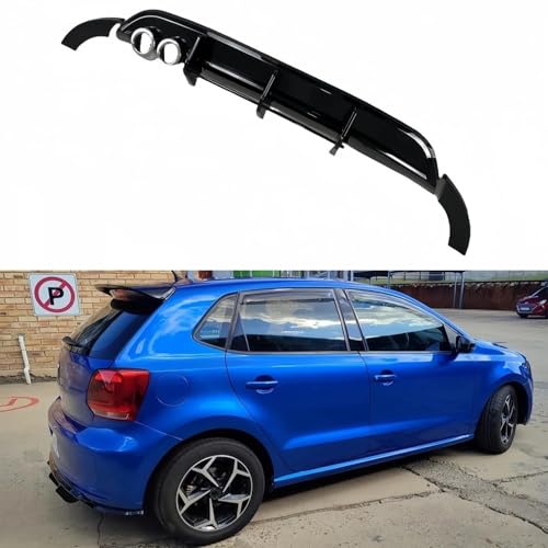 Difusor trasero VW Polo 6R para mejorar la estética de su coche urbano 4