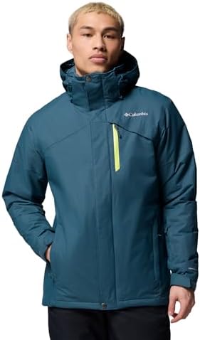 Columbia Jaqueta masculina Last Tracks II, azul claro, médio