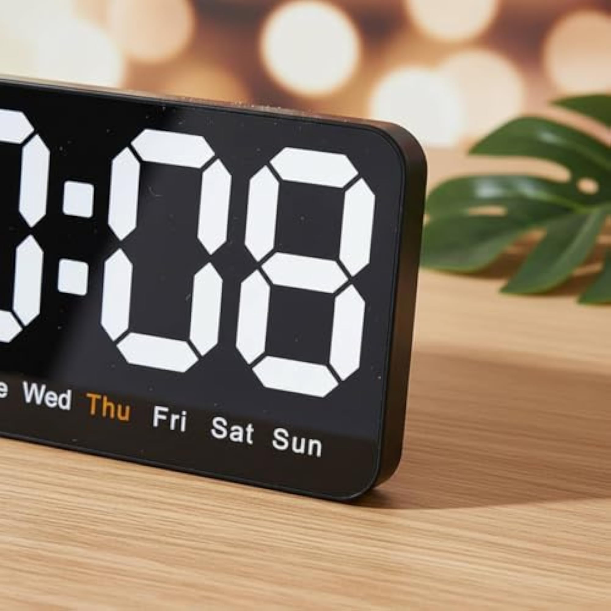Two-in-One Stand and Hang LED Desk Alarm Clock
