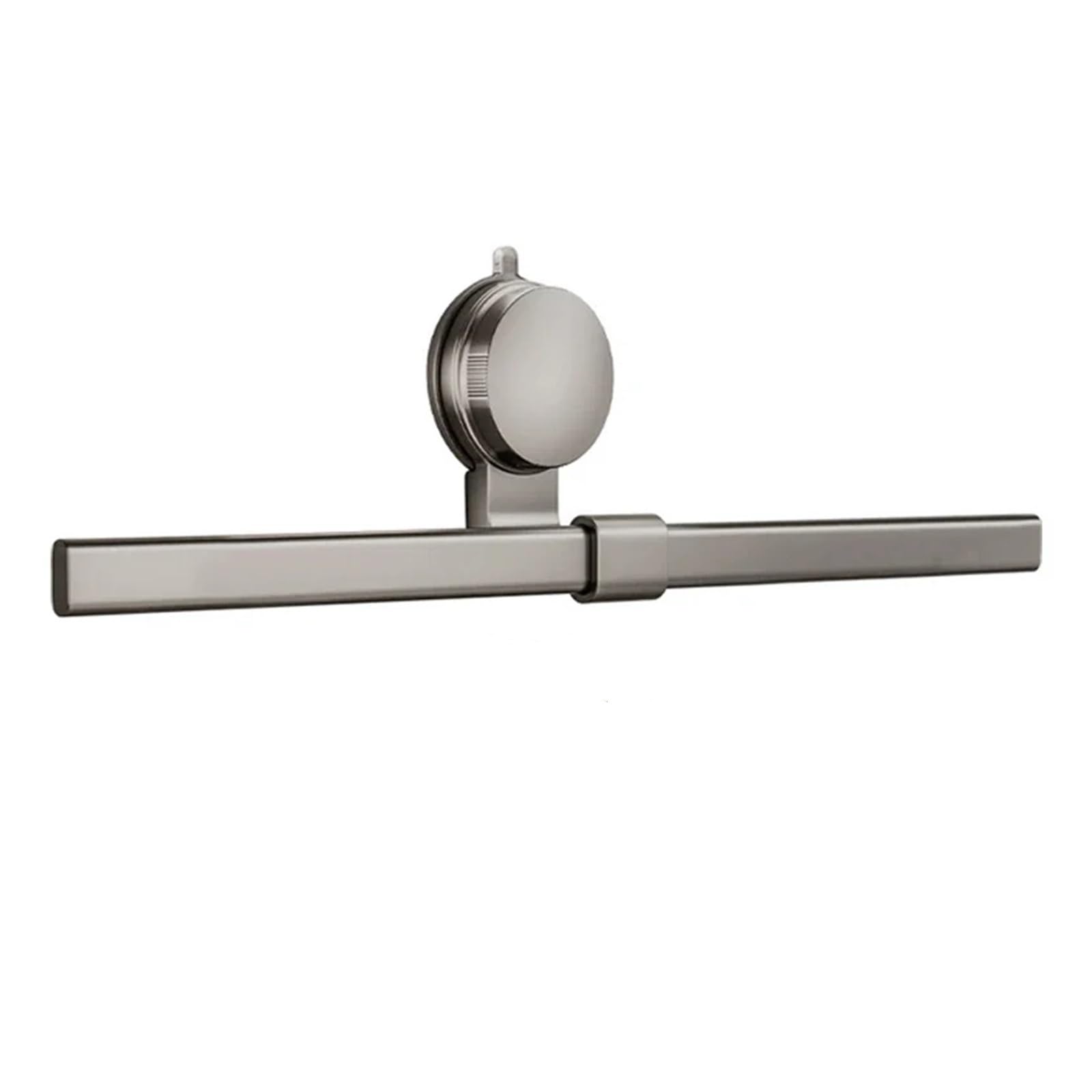 YCENJEPSAZ Aluminum Bathroom Towel Rack Suction Cup Installation Punch Free Towel Hanger Multi-function Removable Wall Mounted Balance Rod(50cm)