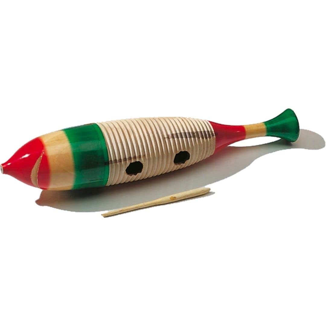 Guiro Maracas in Legno con battente