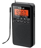 Portable Radio FM/AM/SW Transistor Battery Operated by 2*AA Batteries with Key backlight LCD Display