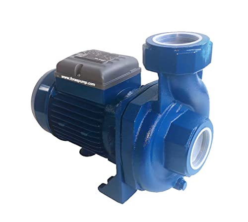 FORAS SD150/2 Kreiselpumpe mit hohem Förderstrom vor allem in der Landwirtschaft eingesetzt, made in Italy, Dauerbetrieb, 230V, 1.8 kW, 800 L/min, 12.3 m