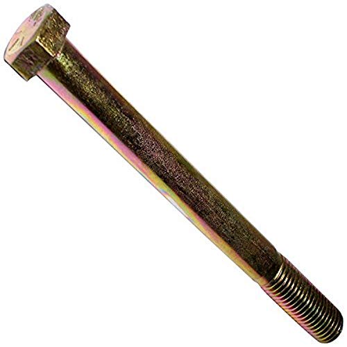Image of Hard-to-Find Fastener Grade 8 Hex Cap Coarse Large Bolts, Bulk Pack, Steel Hex Bolts for Construction, Home Improvement, 3 /4-10 x 8, Pack of 10