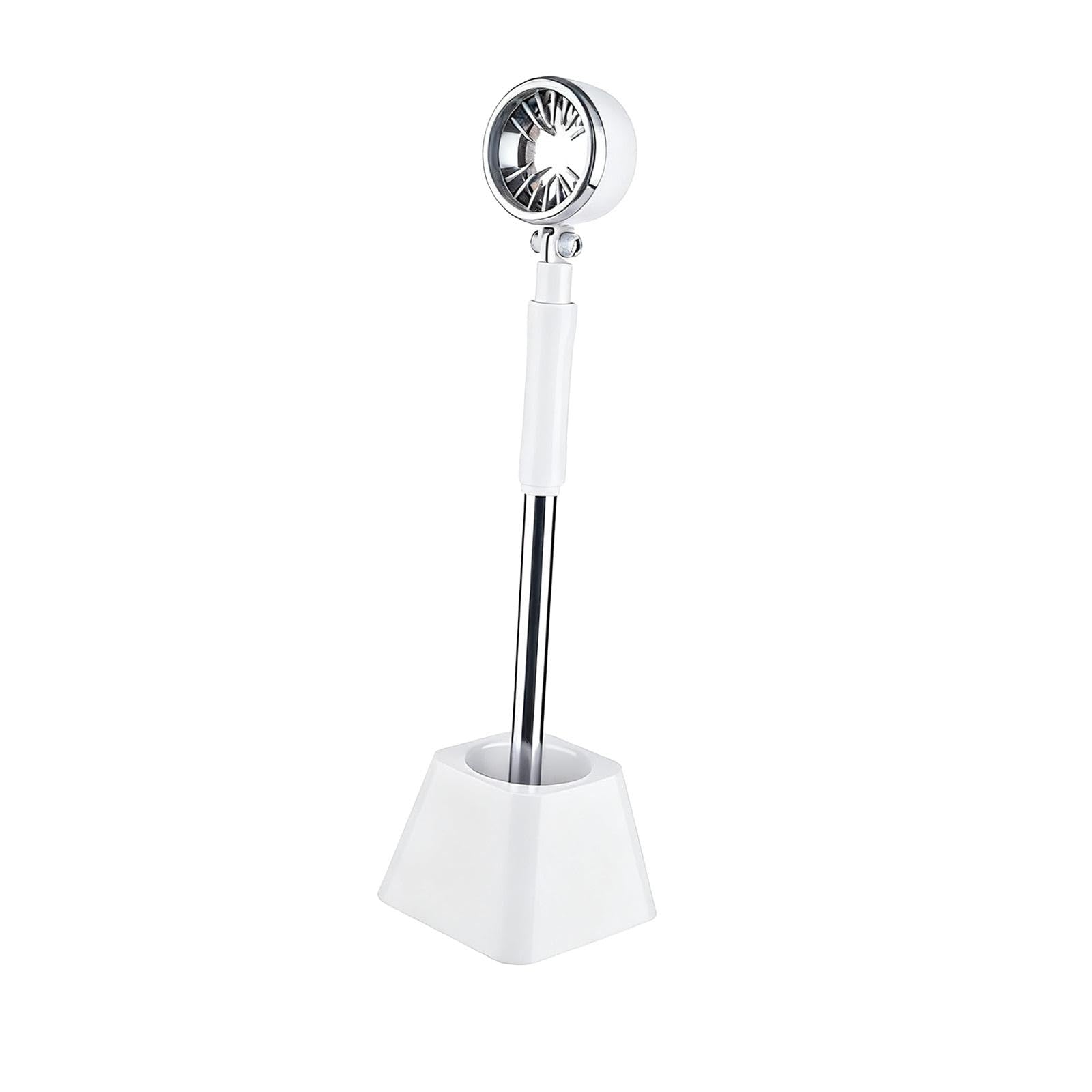 Soporte para Secador de Pelo de Mascotas, Accesorios de Peluquería para Esteticistas, Base Estable, Resistente Y Flexible para El Cuidado de Mascotas, Blanco
