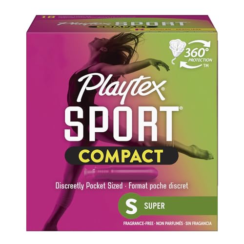 Playtex Tampones para Deporte Flujo Super 18 Unidades