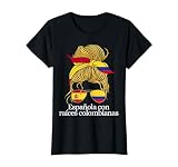 Española con raíces colombianas Origen Colombia Camiseta