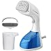 PurSteam 1400-Watt Steamer for Clothes with Pump Steam Technology, Portable Handheld Garment Fabric Wrinkles Remover, 30s Fast Heat-up, Auto-Off, Large Detachable Water Tank