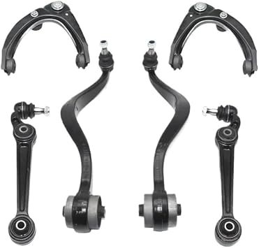 Full Set Front Control Arm Compatible With Mazda 6 2002-2008 GJ6A34J50 GJ6A34J00 GJ6A34300 GJ6A34250 GA6A34200