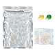 Boadw 10g x 30 Stück Silicagel Beutel lebensmittelechtem Kieselgel Trockenmitte mit Orangenperlen Feuchtigkeits indikator Trockenmittel zur Entfernung von Feuchtigkeit