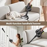 6 IN 1 Cordless Vacuum Cleaner 160W 15000PA Powerful Stick Vacuums & Electric Brooms with LED, 3000mAh Rechargeable Battery, Self-Standing Lightweight Handheld Vacuum for Pet Hair/Carpets/Floors - Image 9