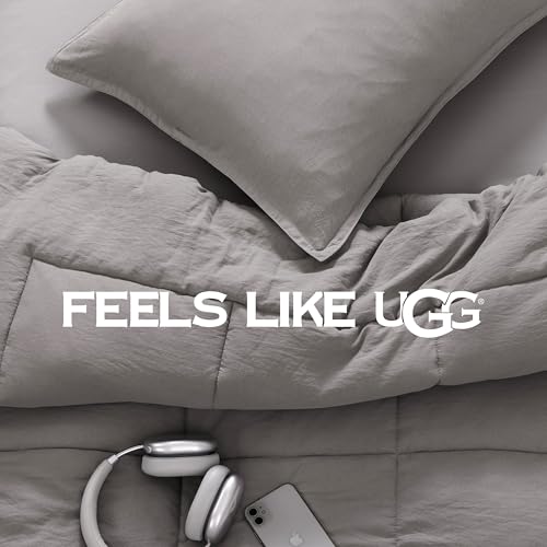 Juego de cama UGG Devon individual para dormitorios modernos estilo hotel acogedor 7