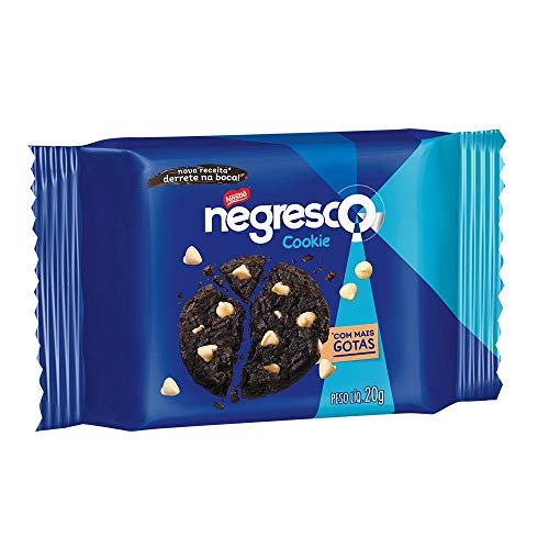 Negresco Cookie Gotas De Baunilha 60G