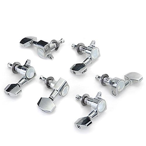 Ecloud Shop® 10 pieces 6 x Clé de Cheville Mécanique Accordeur Pièce Rechange pour Guitare Corde - Les Beatles, Paul McCartney, John Lennon, RIngo Starr, George Harrison Ecloud Shop® 10 pieces 6 x Clé de Cheville Mécanique Accordeur Pièce Rechange pour Guitare Corde – Image 3