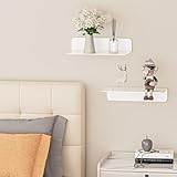 Zoom IMG-2 wisfame mensole da muro bianche Zoom IMG-2 wisfame mensole da muro bianche