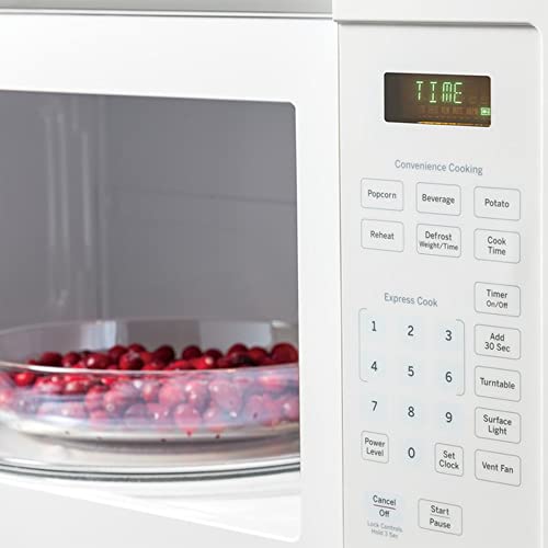 Ge E99GEJVM3160DFWW Jvm3160Dfww 1.6 Cu. Ft. Over-The-Range Microwave Oven White Bundle thumb #8