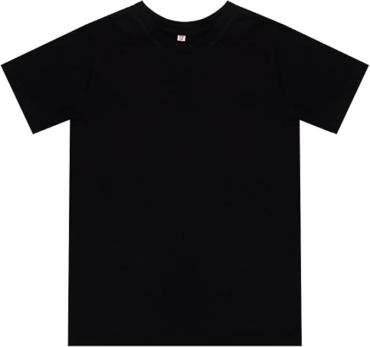 Baby's and Boys Plain T-Shirt Bio-Wash 100% Homed Rich Cotton Ultra-Soft Casual Wear - Regular Fit for Kids All Years – No...
