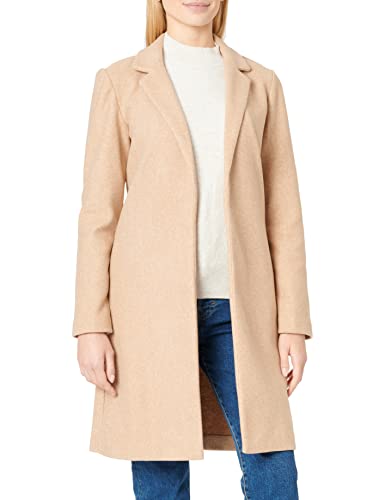 ONLY Women's ONLEMMA Coatigan OTW Coat, Tigers Eye/Detail:Melange, XS (2er...