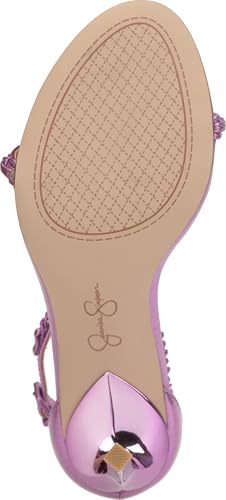 Image of Jessica Simpson Women's Qiven T-Strap High Heel Sandal with Chain Detail