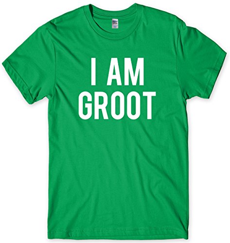 Image of Daytripper I Am Groot Mens Comic Book T-Shirt Green