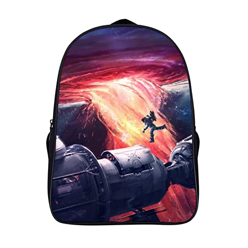 Sac à dos astronaute cartable d'école 3D cool pour le collège