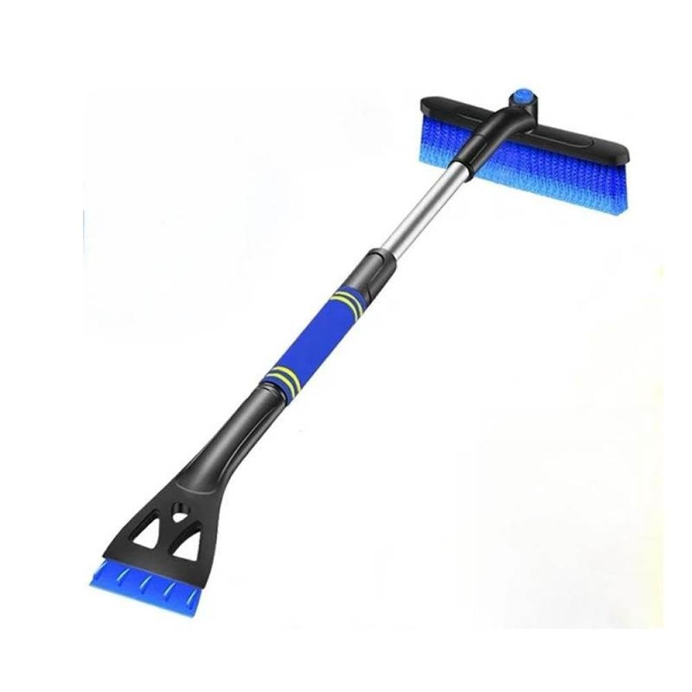 Pala da Neve Raschietto per Ghiaccio Spazzola da Neve telescopica Parabrezza Strumento per sbrinamento antighiaccio Compatibile con TOFAR 3 in 1 Auto Invernale(Blue)