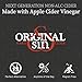 Original Sin White Widow NA Cider - 12oz Prebiotics Low Calorie NA Cider Sugar Free Drinks - Sparkling Apple Cider Vinegar Drink with 25% Fruit Juice - Carbonated Blackberry Cider Non-Alcoholic Drinks