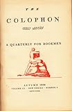 New York: The Colophon